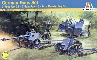 Italeri German Guns Set Italeri