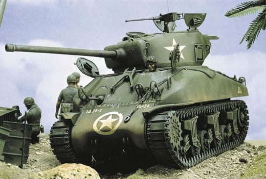 Italeri, M4A1 Sherman, Model do sklejania, 12+ Italeri