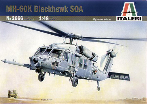 Italeri, MH60K Blackhawk SOA, Model do sklejania, 12+ Italeri