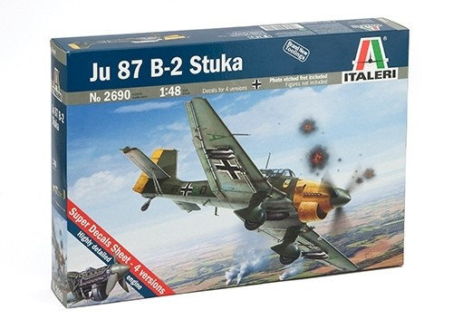 Italeri, Model plastikowy Junkers Ju-87 B Stuka Battle Of Britan Italeri