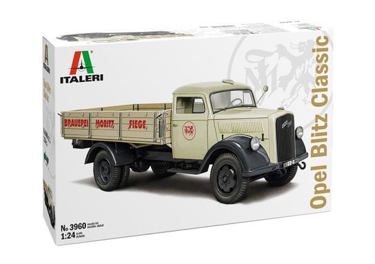 Italeri, Model plastikowy Opel Blitz Classic Truck 1/24 Italeri
