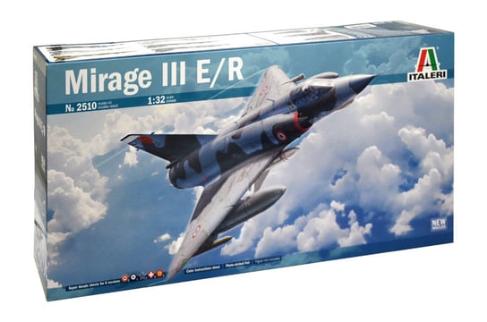 Italeri, model samolotu do sklejania Mirage III E/R, 8+ Italeri