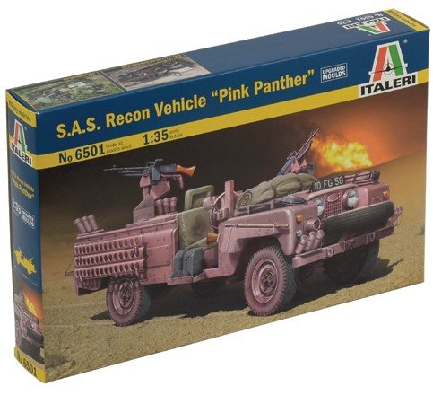 Italeri, S.A.S Recon Venicle Pink Panther, Model do sklejania, 12+ Italeri