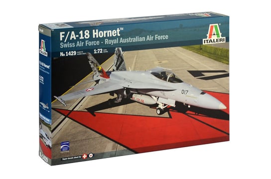 Italeri, Samolot F/A -18 Hornet Swiss Air Force, Model do sklejania, 8+ Italeri