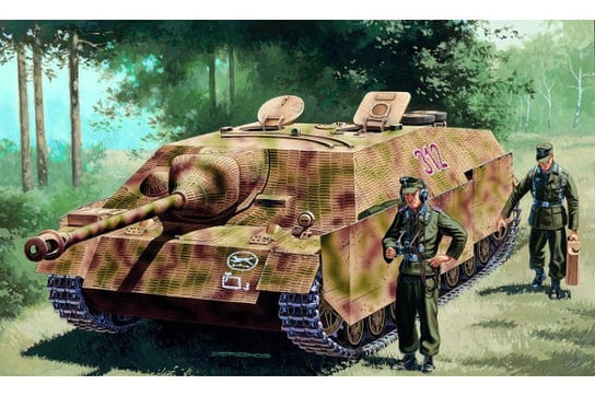 Italeri, Sd.Kfz.162 Jagdpz.IV Ausf.F L48, Model do sklejania, 12+ Italeri