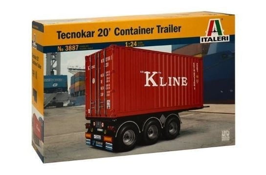 Italeri, Tecnokar 20 container trailer, Model do sklejania Italeri
