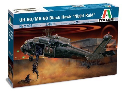 Italeri Uh-60/Mh60 Black Hawk Night Raid Italeri