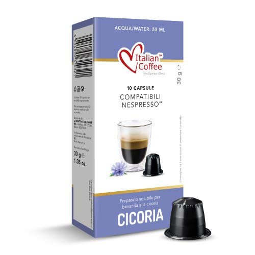 Italian Coffee, Cicoria, Kawa Z Cykorii, Kapsułki Do Nespresso, 10 Kapsułek Italian Coffee