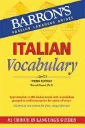 Italian Vocabulary Danesi Marcel