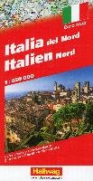 Italien Nord Strassenkarte 1 : 650 000 Hallwag Karten Verlag, Hallwag