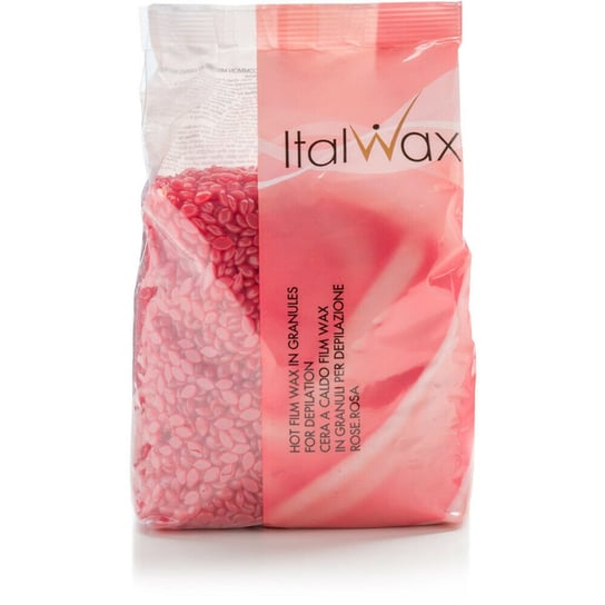 ItalWax Rose Film wax - wosk twardy w granulkach do depilacji bezpaskowej niskotemperaturowy 1kg ItalWax