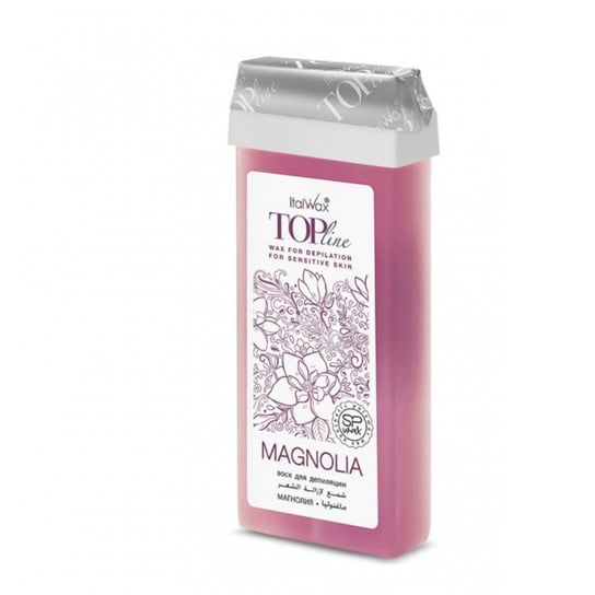 ItalWax TOPline, Wosk do depilacji w rolce, Magnolia, 100 ml ItalWax