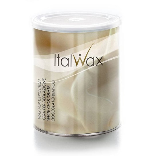 ItalWax White Chocolate eteryczny wosk do depilacji w puszce 800ml ItalWax