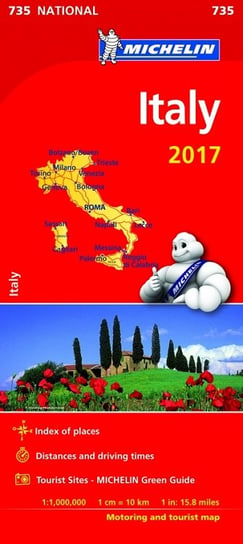 Italy 2017. Motoring and tourist map Opracowanie zbiorowe