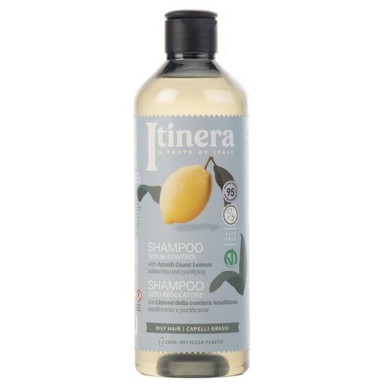 Itinera, Szampon do włosów przetłuszczających się,  z cytryną z Wybrzeża Amalfi, 370 ml sarcia.eu