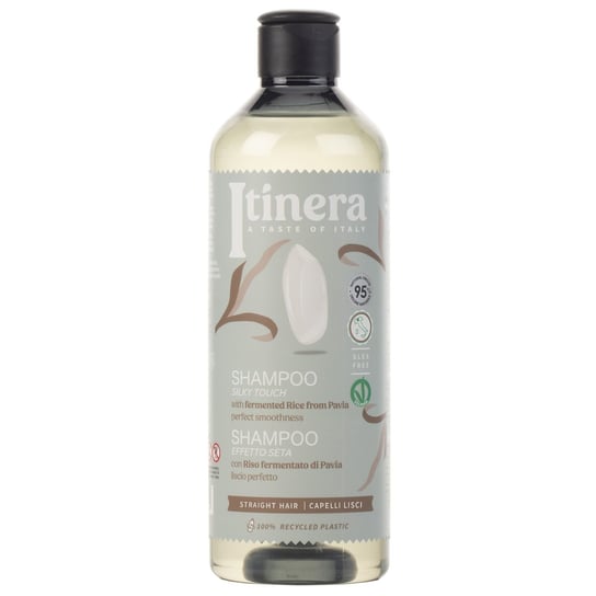 Itinera, Szampon do włosów ze sfermentowanym Ryżem z Pavii, 95% składników naturalnych, 2x370 ml sarcia.eu
