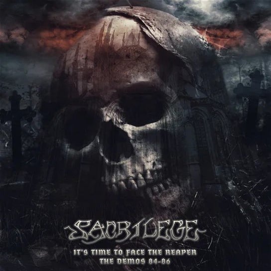 Its Time To Face The Reaper - The Demos 84-86 (czarny i biały winyl) Sacrilege