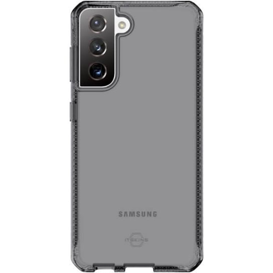 ITSKINS Etui Spectrum Clear Samsung Galaxy S21+ 4G/5G czarne Itskins