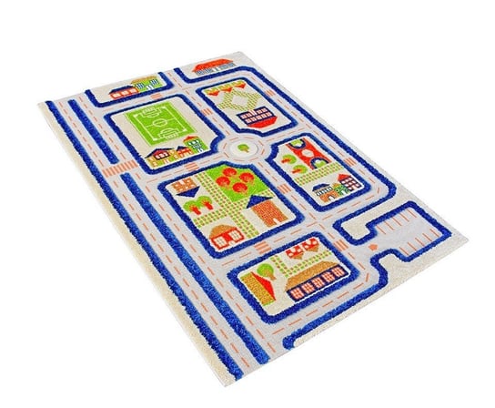 IVI Carpets, Dywan dziecięcy, 3D, Miasto Zabaw, Niebieski, 100x150 cm IVI Carpets