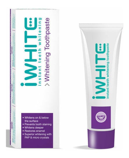 iWhite, Instant Teeth Whitening, wybielająca pasta do zębów, 75 ml iWhite