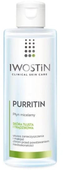 Iwostin Purritin, płyn micelarny do skóry tłustej i trądzikowej, 215 ml Sanofi Aventis