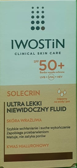 Iwostin Solecrin, Ultra lekki fluid SPF 50+ Iwostin