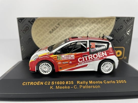 Ixo Models Citroen C2 S1600 #35 Rally Monte Carlo 1:43 Ram150 IXO