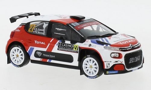 Ixo Models Citroen C3 R5 #27 Rally Monte Carlo 2I 1:43 Ram747 IXO