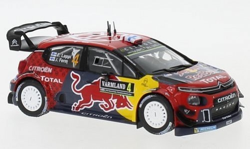 Ixo Models Citroen C3 Wrc #4 2Nd Rallye Sweden 20 1:43 Ram705 IXO