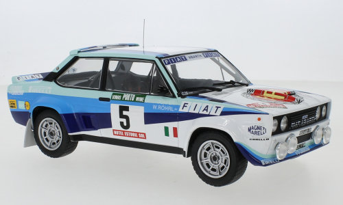 Ixo Models Fiat 131 Abarth #5 World Champion  1:18 18Rmc053 IXO