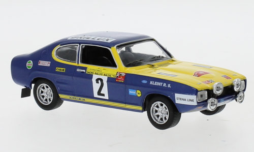 Ixo Models Ford Capri #2 Sachs Rally Baltic 1972  1:43 Rac308 IXO