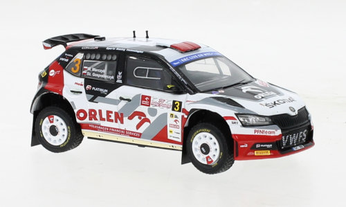 Ixo Models Skoda Fabia Rally 2 Evo Orlen Polska  1:43 Ram858 IXO