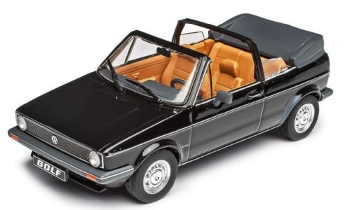 Ixo Models Vw Golf I Cabrio 1979 Black 1:43 Am007Me IXO