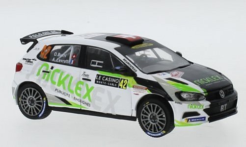 Ixo Models Vw Polo Gti R5 #42 Rally Monte Carlo 2 1:43 Ram752 IXO