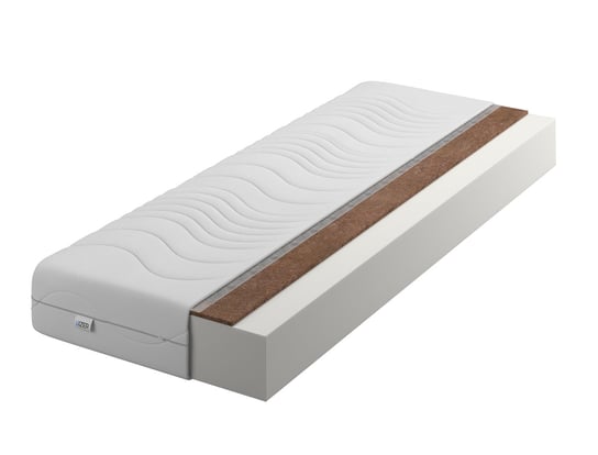 IZER Materac piankowy Silver + Kokos  80x190 16cm | H3/H4 | Materac dwustronny | Izer