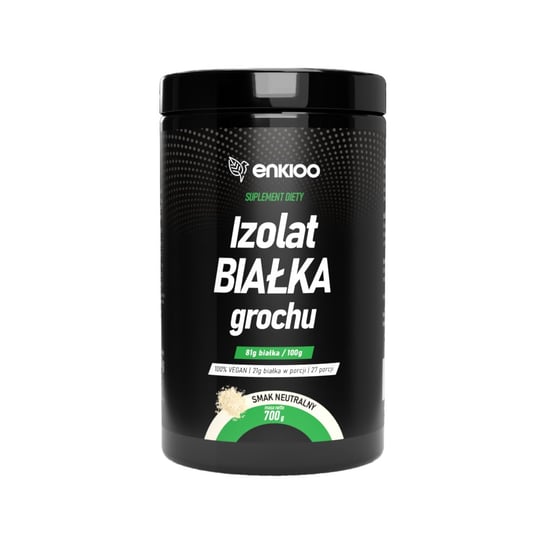 Izolat Białka Grochu, proszek 700g Enkioo