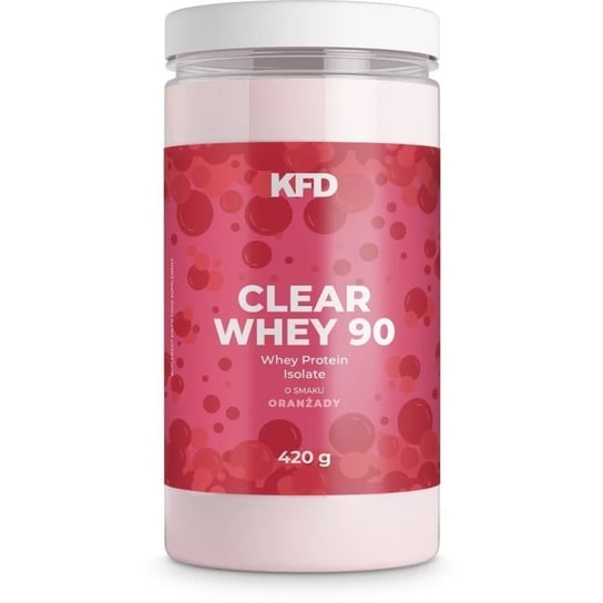 Izolat Białka KFD Clear Whey 90 420g Oranżada KFD