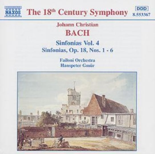 J. C. Bach: Sinfonias. Volume 4 Gmur Hanspeter