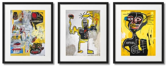 J. M. Basquiat, Żółte Plakaty Sztuka Nowoczesna DEKORAMA