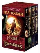 J.R.R. Tolkien 4-Book Boxed Set: The Hobbit and the Lord of the Rings (Movie Tie-In): The Hobbit, the Fellowship of the Ring, the Two Towers, the Retu Tolkien J. R. R.