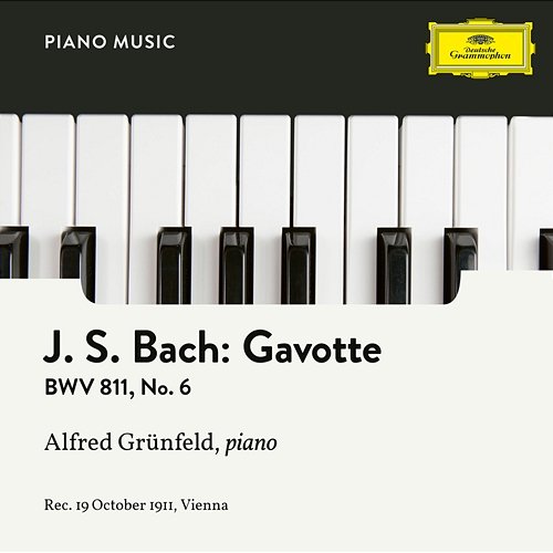 J.S. Bach: 6. Gavotte Alfred Grünfeld