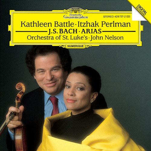 J.S. Bach: Arias for Soprano and Violin Kathleen Battle, Itzhak Perlman, Orchestra of St. Luke's, John Nelson