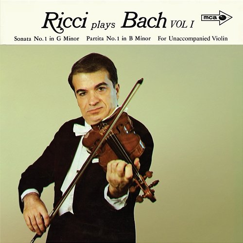 J.S. Bach: Sonata for Violin No. 1, BWV 1001; Partita for Violin No. 1, BWV 1002; Sonata For Violin No. 2, BWV 1003 Ruggiero Ricci