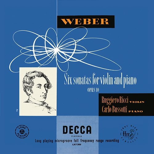 J.S. Bach: Sonata for Violin No. 1, BWV 1001; Partita for Violin No. 2, BWV 1004; Weber: Six Sonates Progressives Ruggiero Ricci, Carlo Bussotti