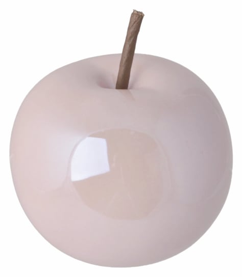Jabłko ceramiczne, różowe perłowe, 8 cm Ewax