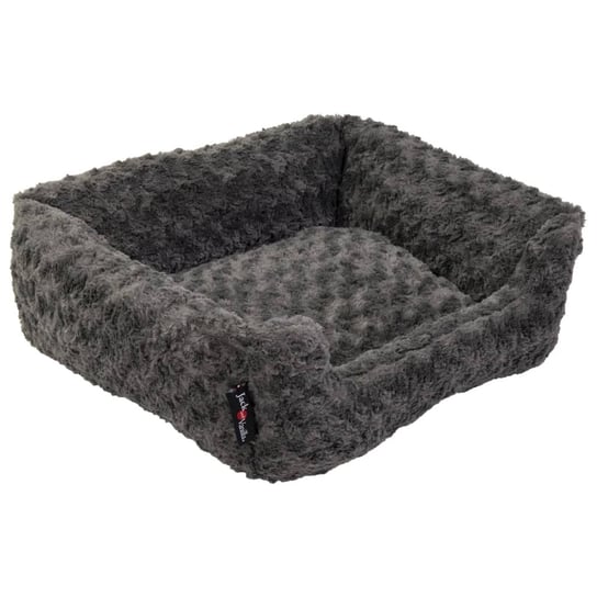 Jack and Vanilla Legowisko sofa Softy XS, 50x43x17 cm, szare rozety Jack and Vanilla