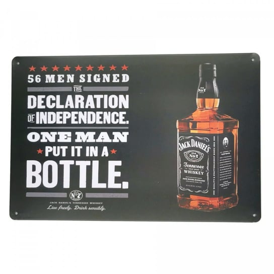 Jack Daniels Declaration Tablica Blacha Ozdobna Inna marka