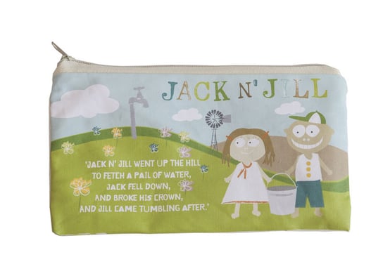 Jack N' Jill, bawełniana saszetka na szczoteczkę Jack N'Jill