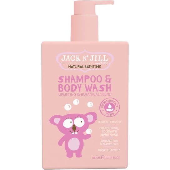 Jack N’ Jill Natural Bathtime Shampoo & Body Wash szampon i żel pod prysznic dla dzieci 300 ml Inna marka