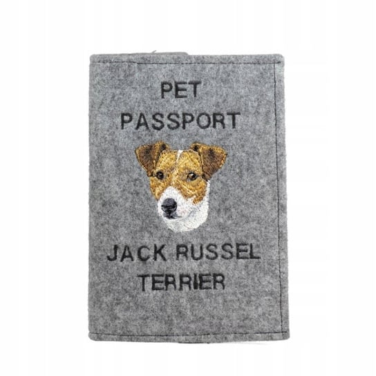 Jack Russell Terrier Haft pokrowiec na paszport Inna marka